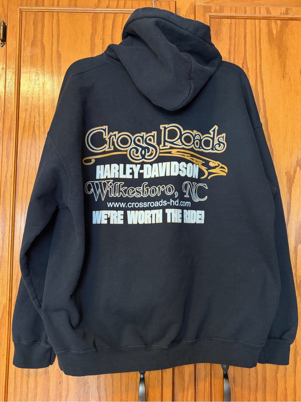CrossRoads Harley-Davidson Wilkesboro NC Hoodie size XL